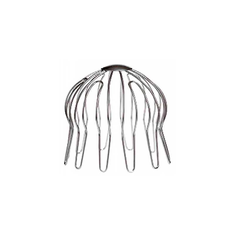 dachrinnen-shop.de 10061216019 Stainless Steel Leaf Catcher for Downpipe 120 mm
