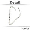 White Fang AZ138 Men's Barbed Wire Wallet Chain Barbed Wire