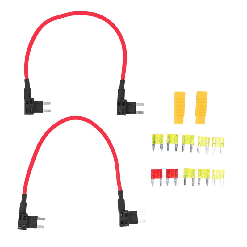 2 Set TIPM Bypass Cable Fuse Adapter Holder 14AWG 20AMP