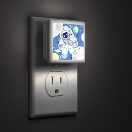 L LOHAS LED 2 Astronauts + 2 Classic Night Light