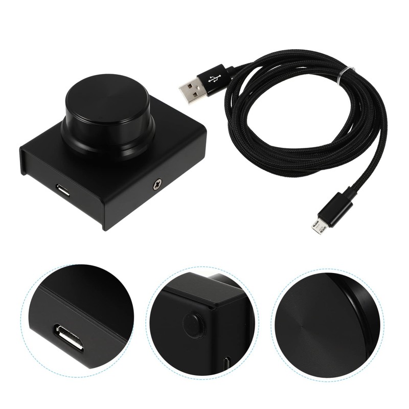 DOITOOL Volume Knob Adjuster for Inline Multimedia Control with Metal