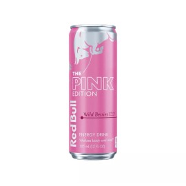 Red Bull 🔥RARE Red Bull Pink Edition Wild Berries In Hand 12oz 🔥