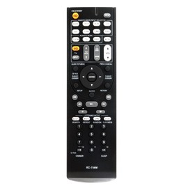 RC-736M Replace Remote fit for Onkyo Home Theater AV Receiver HT-R570 HT-S5200S HT-S5200 HT-S5200B SKB-570L SKW-570 HTS5200B HTP-570 SKB-570R SKF-570L SKF-570R SKR-570L UP-A1L SKC-570 SKR-570R