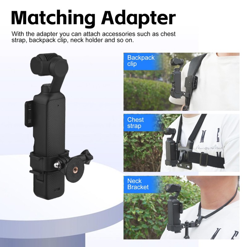 Osmo Pocket 3 Cold Shoe Holder for Camera, DSLR Camera