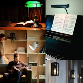 XININSUN T10 Led Bulb, 8W Dimmable Led Tubular Bulbs, 75-100 Watt Equivalent,850lm, Clear Glass, E26 Base Lamp Bulb, for Cabinet Display Cabinet etc. (2700K Warm White, 6-Pack)