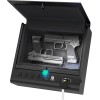 BE-TECH Biometric Gun Safe for Handgun, 0.22 Cubic Feet Fingerprint