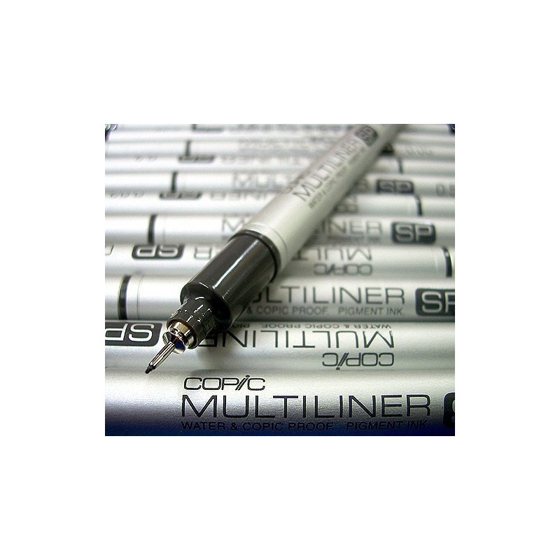 Copic Multiliner SP Black Ink Marker, 0.7 Tip