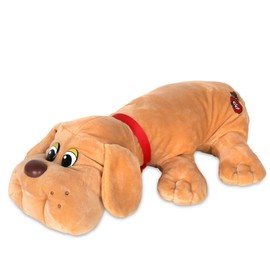 Basic Fun Pound Puppies Classic Stuffed Animal Plush Toy - Great Gift for Girls & Boys - 17" - Beige