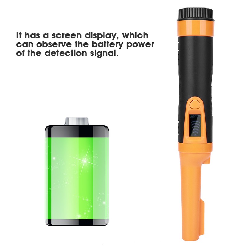 HS-10 IP68 High Sensitivity Portable Handheld Underground Metal Detector with