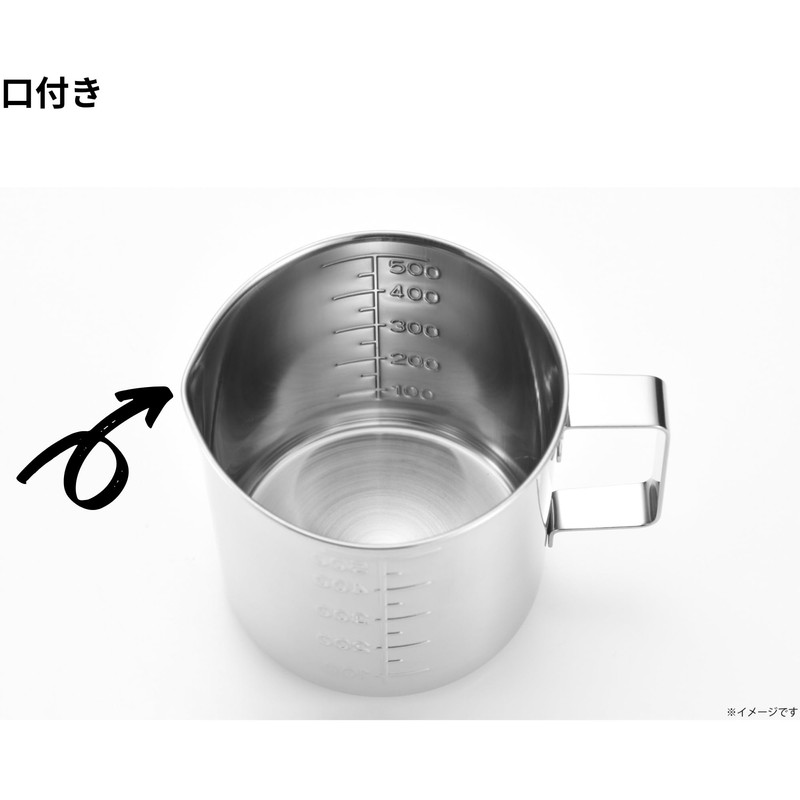 Takagi Stainless Steel Measuring Cup in Box, 16.9 fl oz