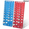 56Pcs Thread Checker, Nut and Bolt Thread Checker Standard and