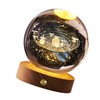 3D Crystal Ball Night Light Rechargeable Battery Soft Light Multifunction