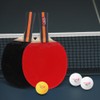 [通拓商品]Table Tennis 2 Player Set 2 Table Tennis Bats Rackets