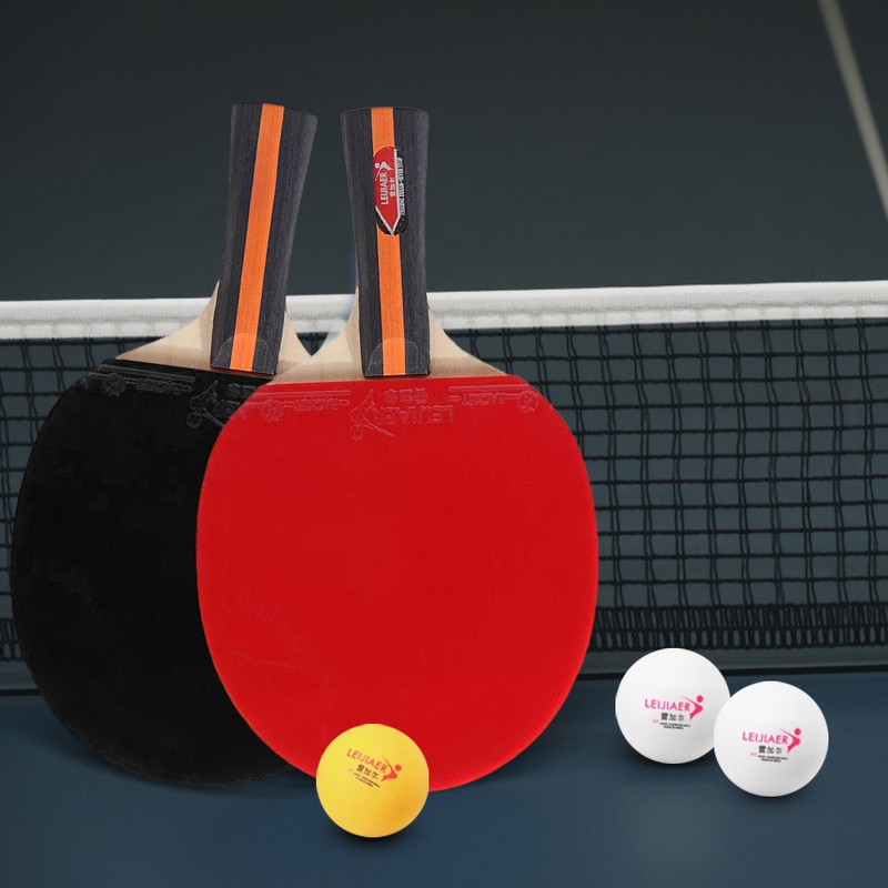 [通拓商品]Table Tennis 2 Player Set 2 Table Tennis Bats Rackets