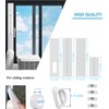 Portable Air Conditioner Window Seal Kit with Coupler,Adjustable Vertical/Horizontal Sliding