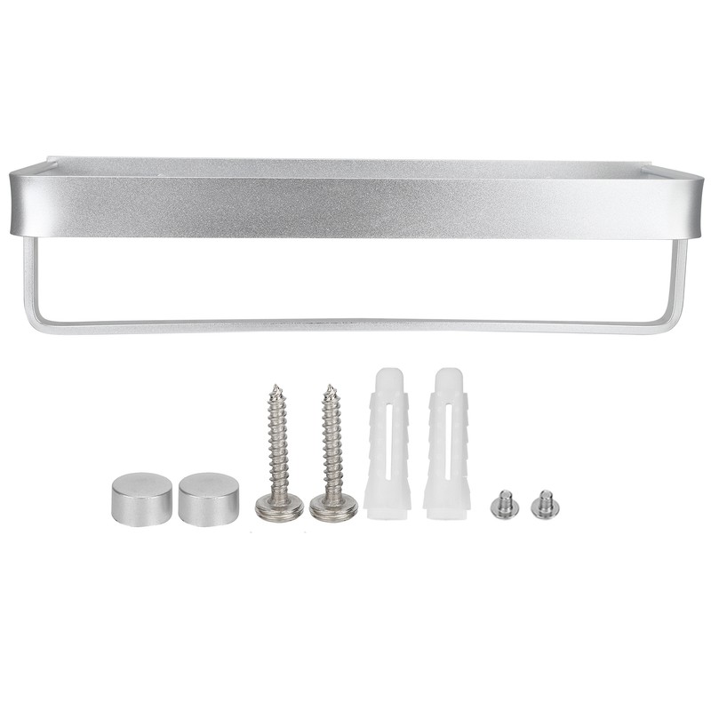 WallMounted Storage Rack Shower Shelf Multifunctional Storage Holder for Kitchen