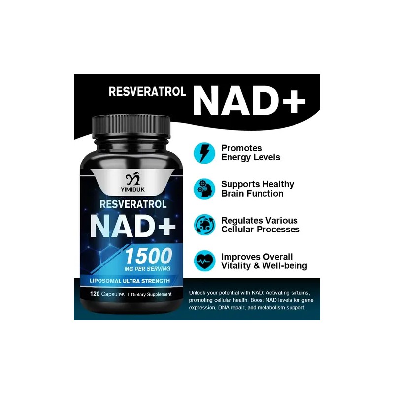 Nad+ Nicotinamida Adenina Rejuvenecer Antienvejecimiento