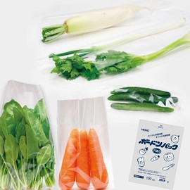 Shimojima Heiko 006763501 Polybags, Board Pack for Cucumbers, No. 13-30, With Holes, 100 Sheets, For 3 Cucumbers, Width 5.1 x Height 11.8 inches (13 x 30 cm)