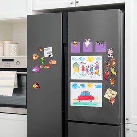 Forreen Fridge Magnets for Children, 22 Pieces Fridge Magnets Animal 3D Cartoon Beautiful Colourful Rubber Creative Whiteboard Magnets for Fridge, Blackboard, Home Decoration