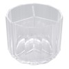 Cotton Swab Holder with Lid Clear Dust Proof Waterproof 3