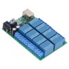 8 Channel Relay Module DC12V UART Serial Port Switch PLC