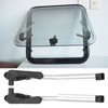 2pcs 230mm RV Window Support Rod Telescopic Aluminum Alloy Oxidation