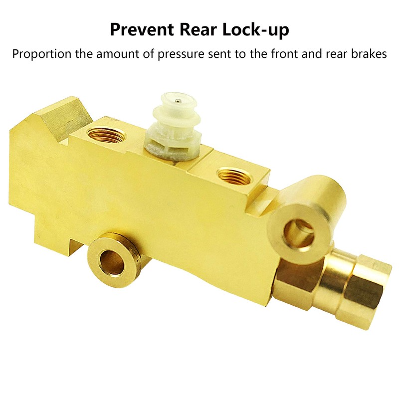 PV4 Brass Combination-Proportioning Valve, 172-1361 PV71 Disc-Disc Brake System Fit