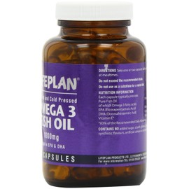 Lifeplan Omega 3 Fish Oil 1000mg 90 Capsules