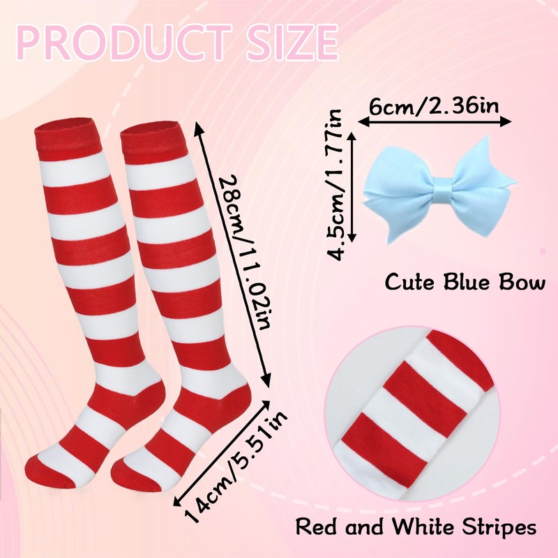 3Pcs Rag Doll Wig Women Red Yarn Cosplay Wigs Short