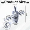 ecocstm 2 PCS 4-Way Tire Valve Stem Removal Tool, 4-in-1