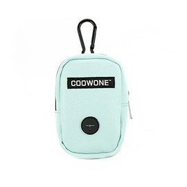 Small Treat Pouch COOWONE Dog Treat Bag with Dog Bags Dispenser Dog Waste Bag Dispenser for Leash Portable Walking Bags Poop Bag Holder Hand Free Dog Treat Bag Mint Green