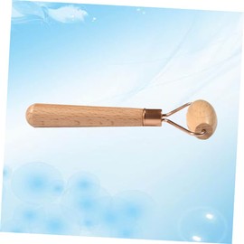 TOVINANNA Natural Wooden Face Massage Roller Gua Sha Facial Tools Face Beauty Roller Rolling Massager