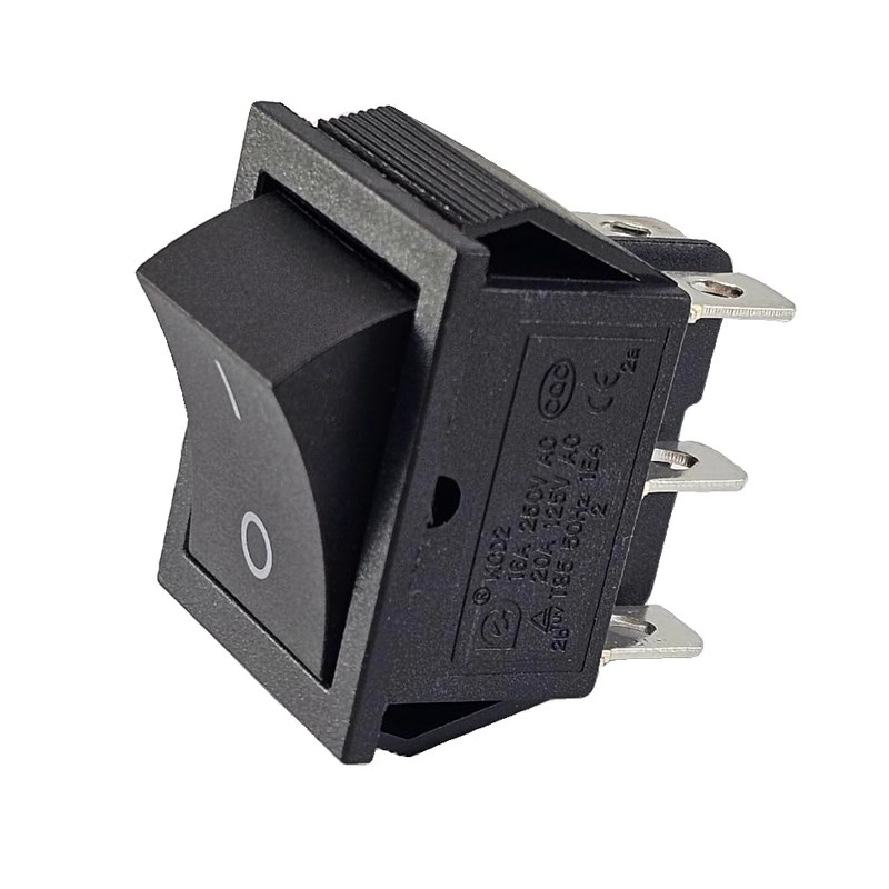 6 Pin 16A 250V On/On Appliance Switch with Waterproof Cover
