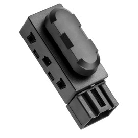 A-NAFTULY 6 Way Power Seat Switch Replacement for 2005-2015 Ford Mustang F150 F250 F350 Explorer Escape Lincoln & More, Driver Side Passenger Side Power Seat Adjust Switch 5F9T-14B709-AA, 9L3Z14A701A