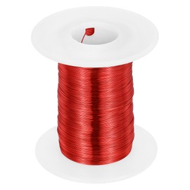 sourcing map 30 AWG Magnet Wire, 30 Gauge / 0.25mm Enameled Copper Wire, 4 oz Magnetic Coil Wire for Transformer, Motor, Electric, 155C(311F)