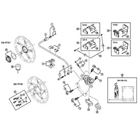 シマノ (SHIMANO) リペアパーツ ギア固定ボルト (M8×8.5) & ナット (各5個) Y1LN98030