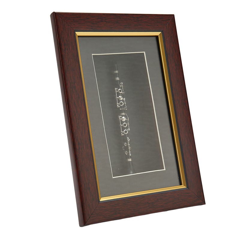 Miniature Flute Exquisite Color Photo Frame Packed Elegant Durable Mini