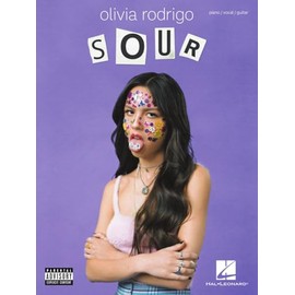 Olivia Rodrigo - Sour: Piano/Vocal/Guitar Songbook | 11 Songs from the Debut Album | Sheet Music for Piano, Voice, and Guitar | Includes Drivers License and More