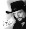 WAYLON JENNINGS 8"x10" BLACK & WHITE AUTOGRAPHED REPRINT WJ-03