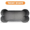 Lukeline Large Dog Toy Basket, Bone Shape Dog Toy Storage