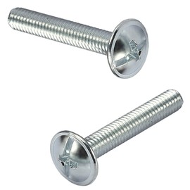 AMLOOPH M4 Door Knobs Cabinet Handles Screws, 12 Pack 50mm M4 Bolts for Drawer Cupboard Knobs Screws
