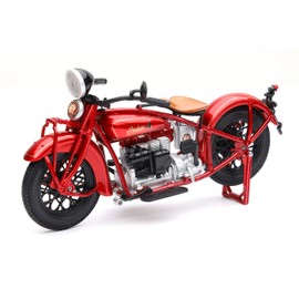 NewRay 1:12 Scale 1930 Motorcycle Red