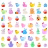 DIYDEC Pack of 50 Mini Luminous Figures East, Easter Bunny