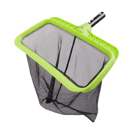 BoxedHome Pool Skimmer Net, Durable Fine Nylon Mesh Swimming Deep Rake, Reinforced Frame Pool Nets for Cleaning Leaves, Debris with Easy Scoop Edges