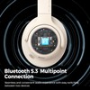 SoundPEATS Space Wireless Bluetooth Headphones, Over Ear Headphones with 123H