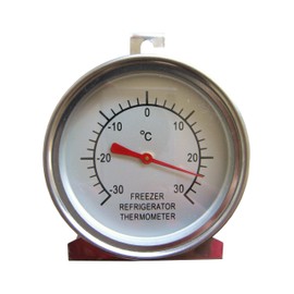 Dr. Richter Fridge Thermometer Freezer Thermometer -30°C Fridge Freezer Stainless Steel