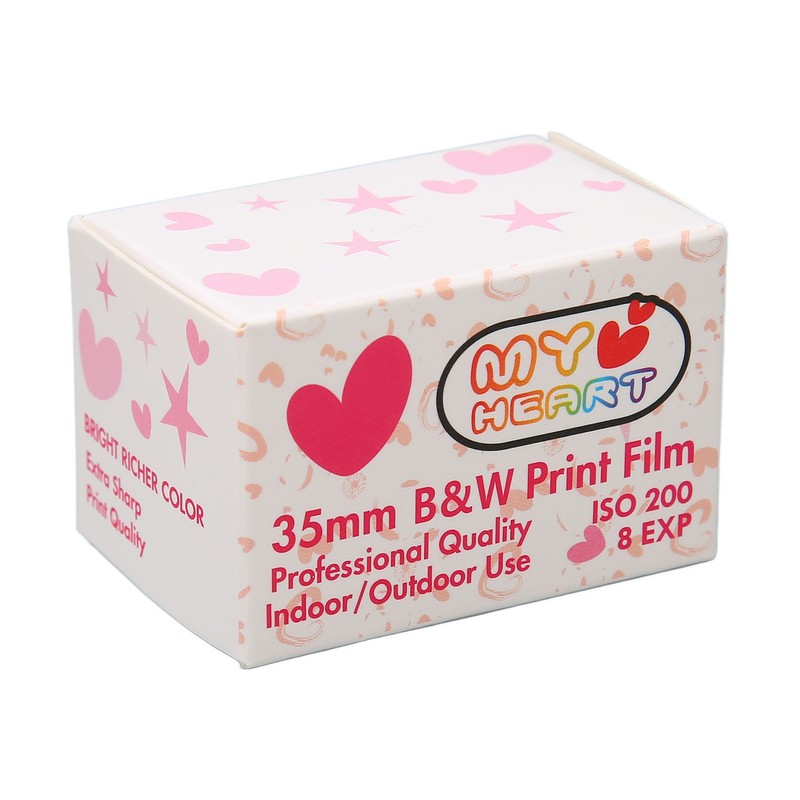35mm Black and White Print Film ISO 200 HD Camera