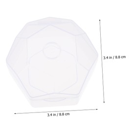 10 Pcs Storage Box Soother Case Holder Travel Case Container Clip Holder Shield Holder Pp Plastic - Bib Mother