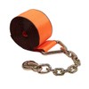 Mytee Products 4" x30' Winch Strap with Chain Anchor -