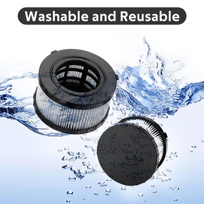 4 Pack DC5151H HEPA Filter Replacement Fit for DEWALT DC5151H